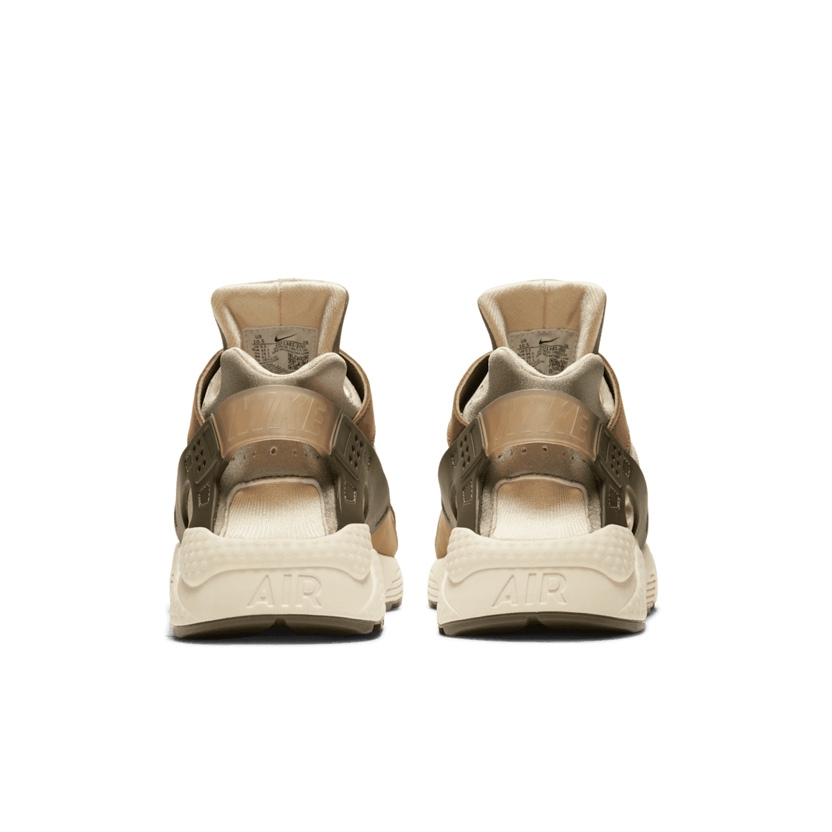Nike Air Huarache Stussy Desert Oak (2021) Angle 3