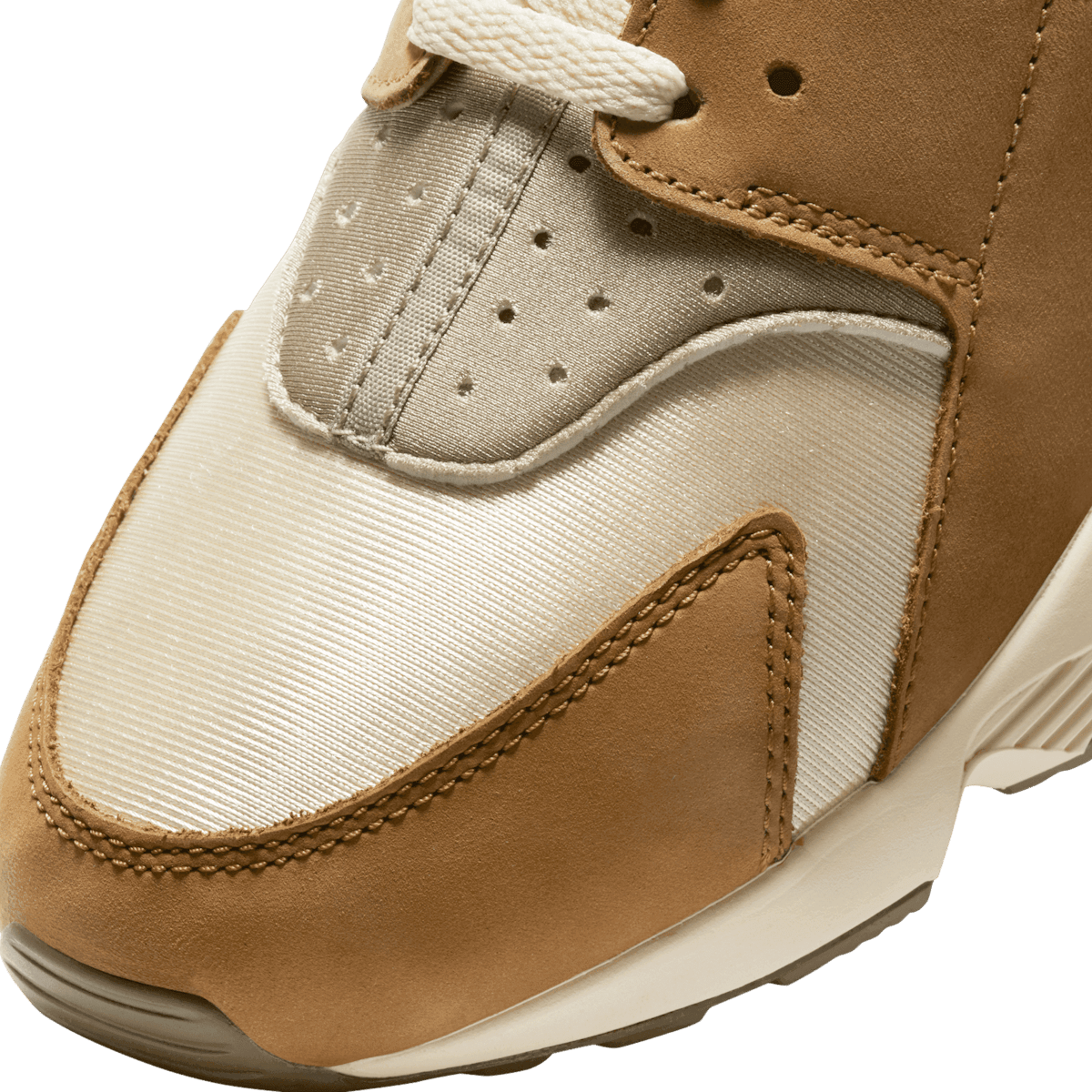 Nike Air Huarache Stussy Desert Oak (2021) Angle 4