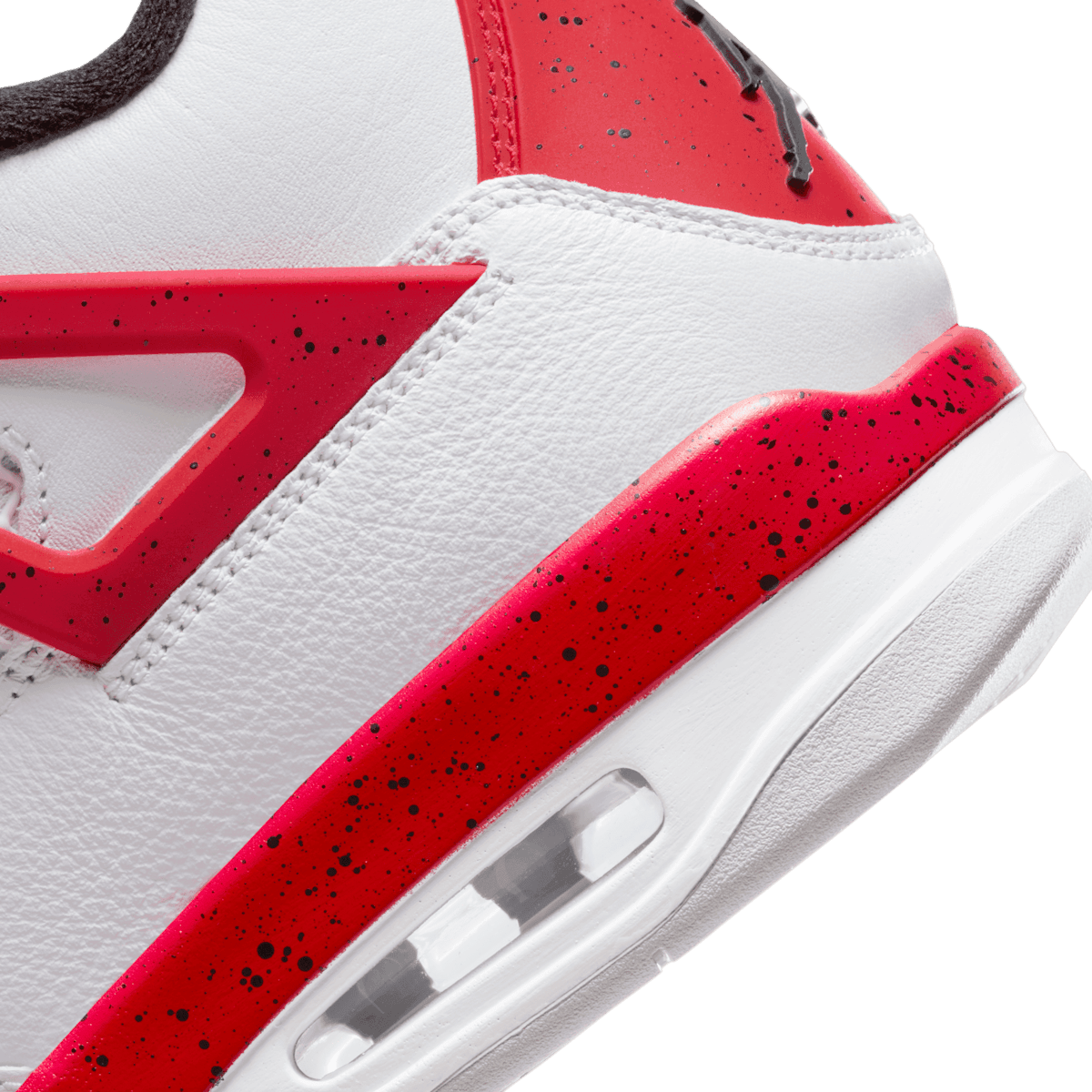Air Jordan 4 Retro Red Cement Angle 5
