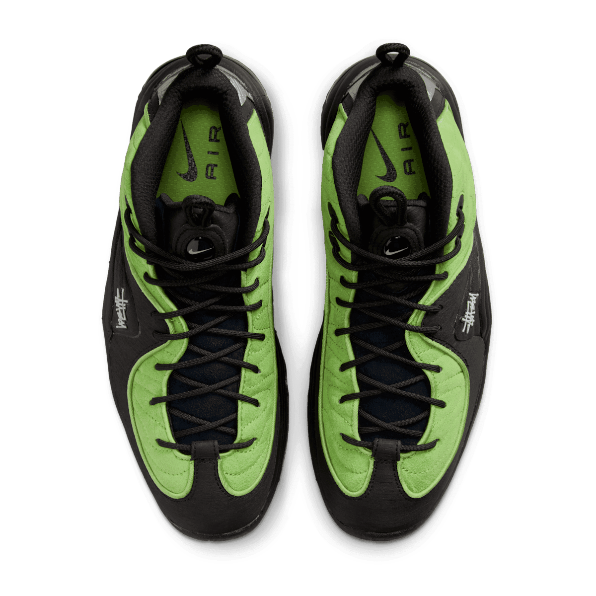 Nike Air Penny 2 Stussy Green Flash Angle 1