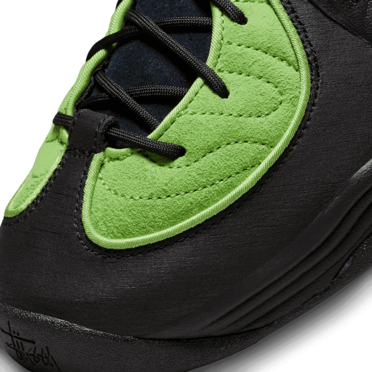 Nike Air Penny 2 Stussy Green Flash Angle 4