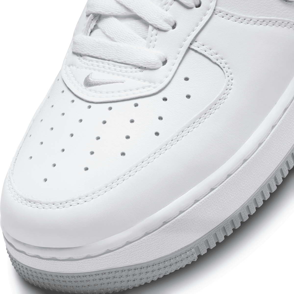 Nike Air Force 1 Low 40th Anniversary Metallic Silver Angle 1