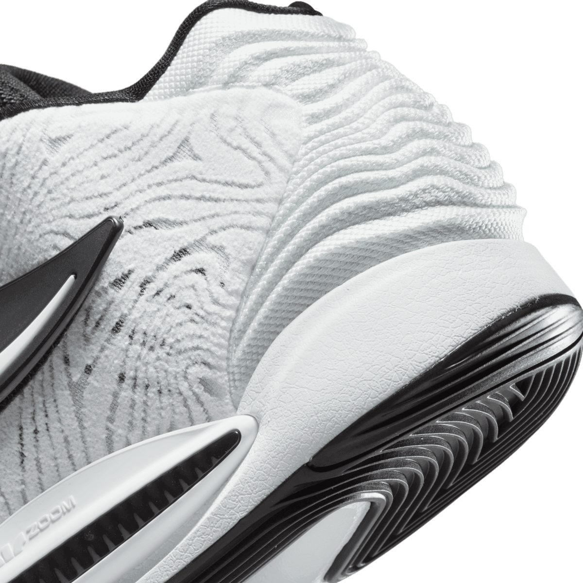 Nike KD 14 TB White Black Angle 5