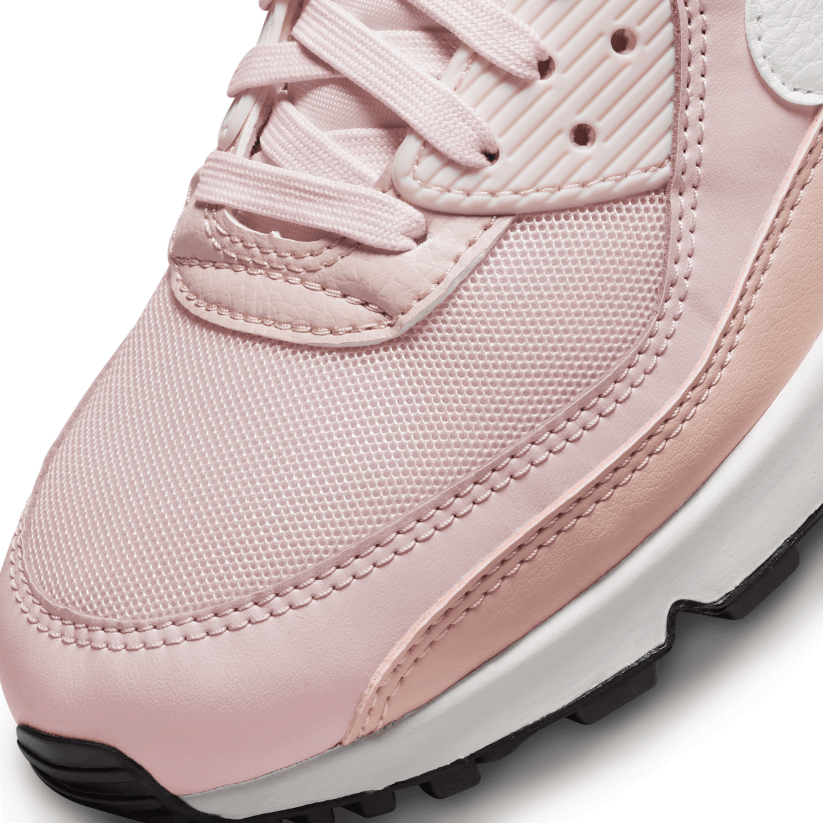 Nike Air Max 90 Barely Rose Pink Oxford Black (W) Angle 5