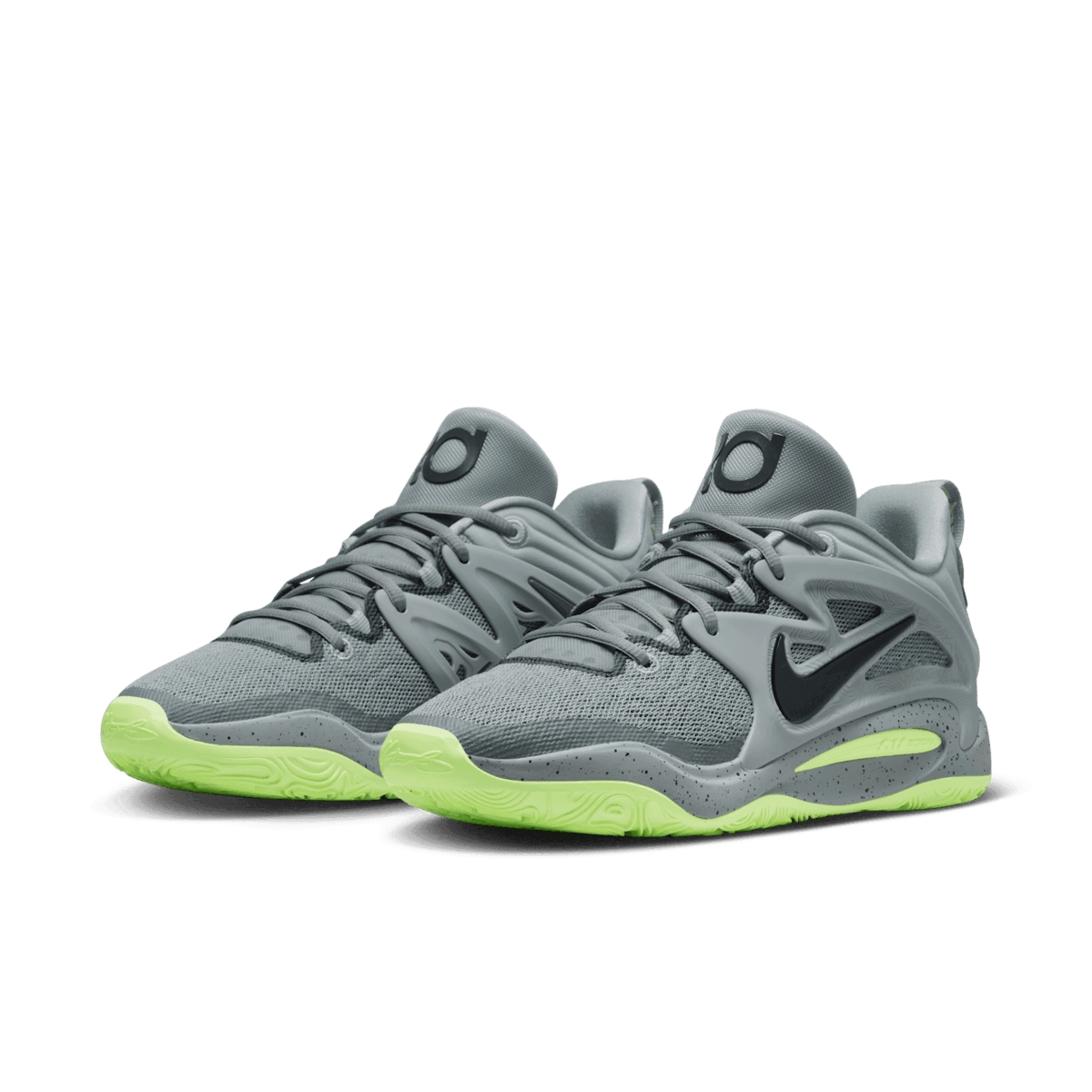 Nike KD 15 TB Wolf Grey Angle 2