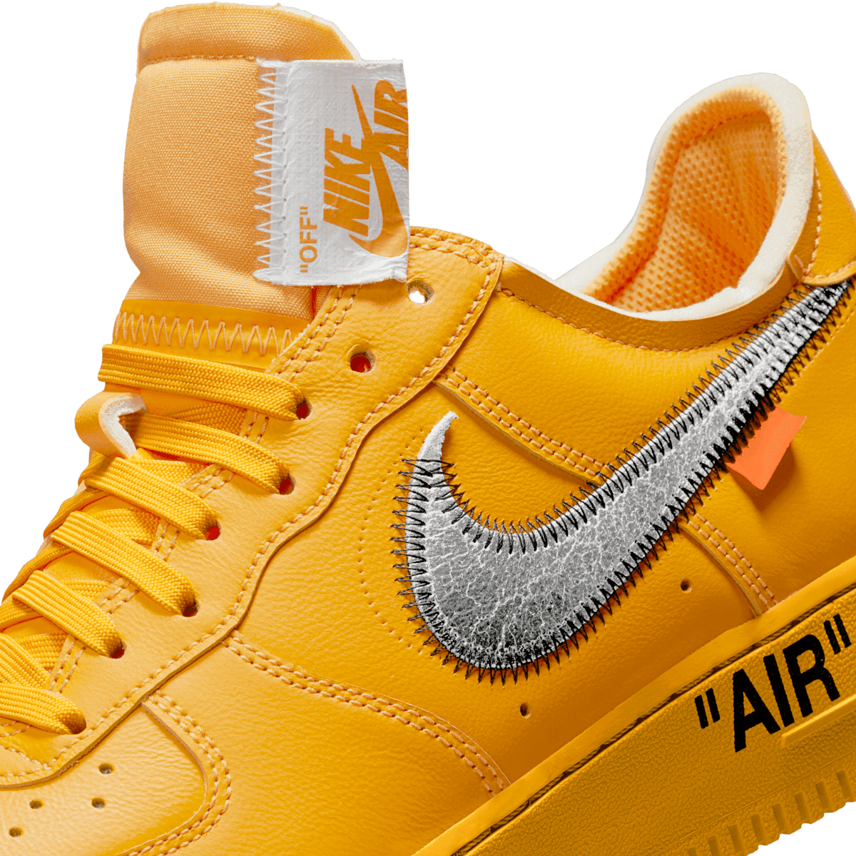 Nike Air Force 1 Low OFF-WHITE Lemonade Angle 6