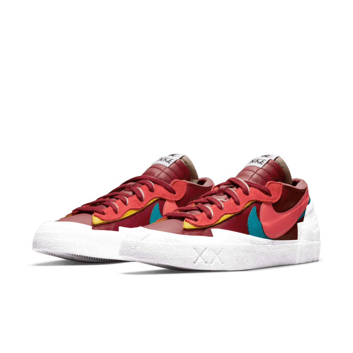 Nike Blazer Low sacai KAWS Red Angle 2
