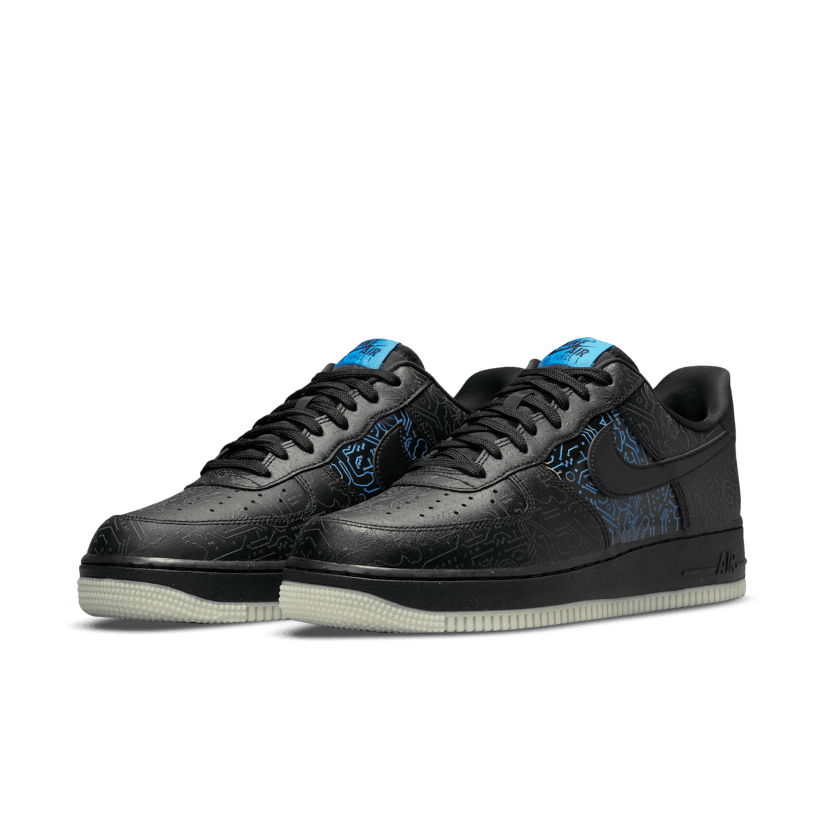 Nike Air Force 1 Low Computer Chip Space Jam Angle 2