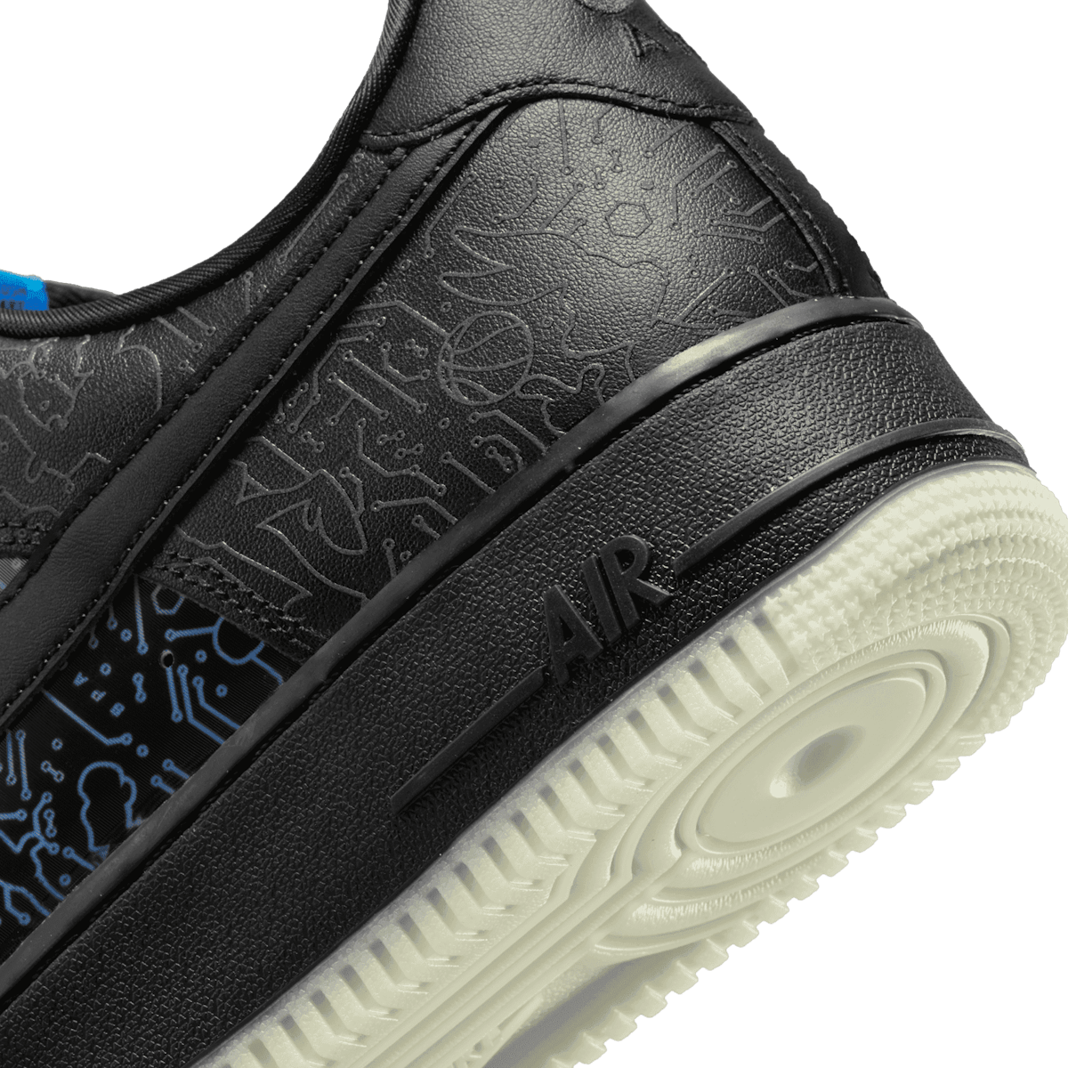 Nike Air Force 1 Low Computer Chip Space Jam Angle 5
