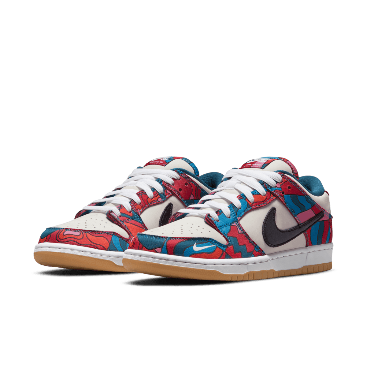Nike SB Parra Dunk Low Pro Abstract Art Angle 2