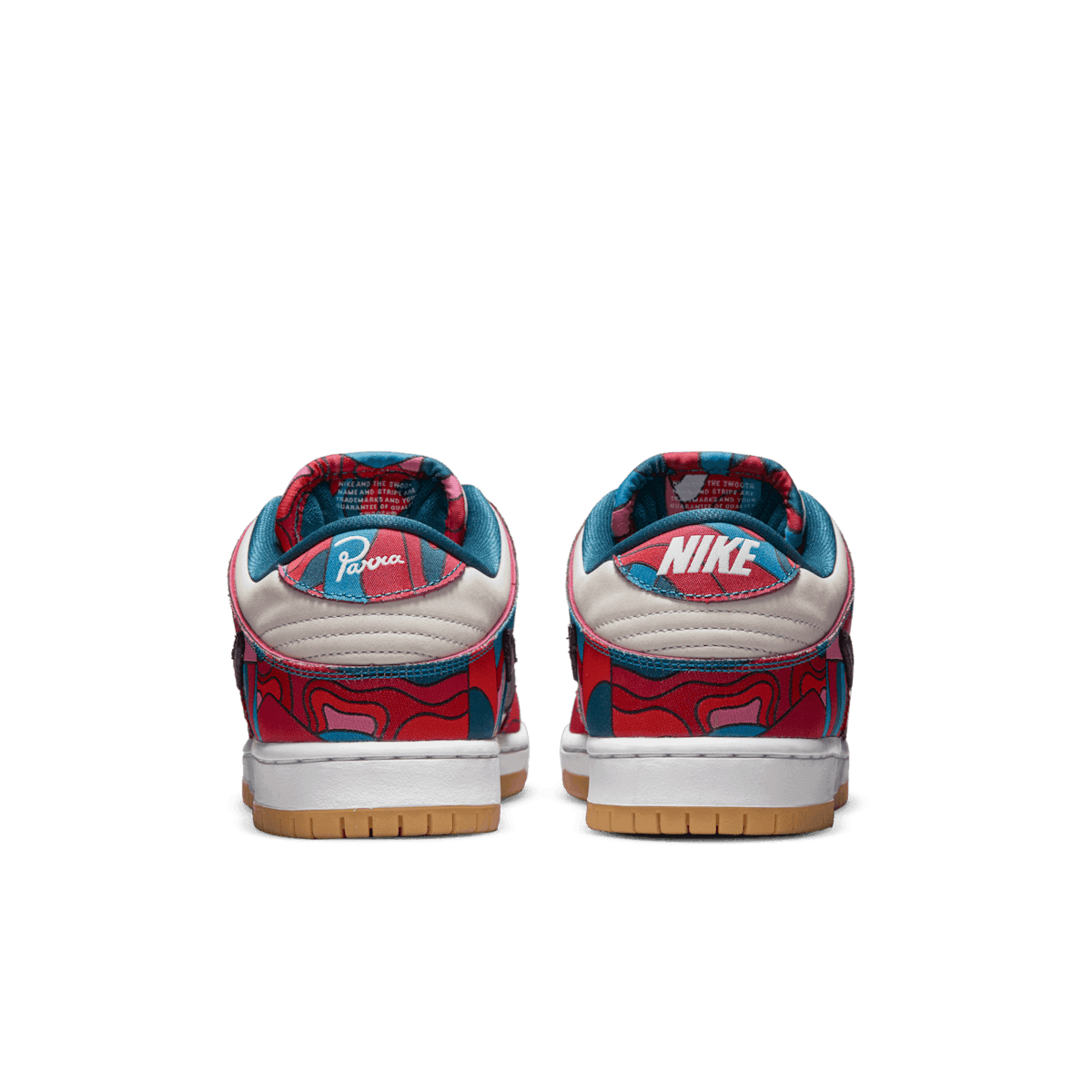 Nike SB Parra Dunk Low Pro Abstract Art Angle 3