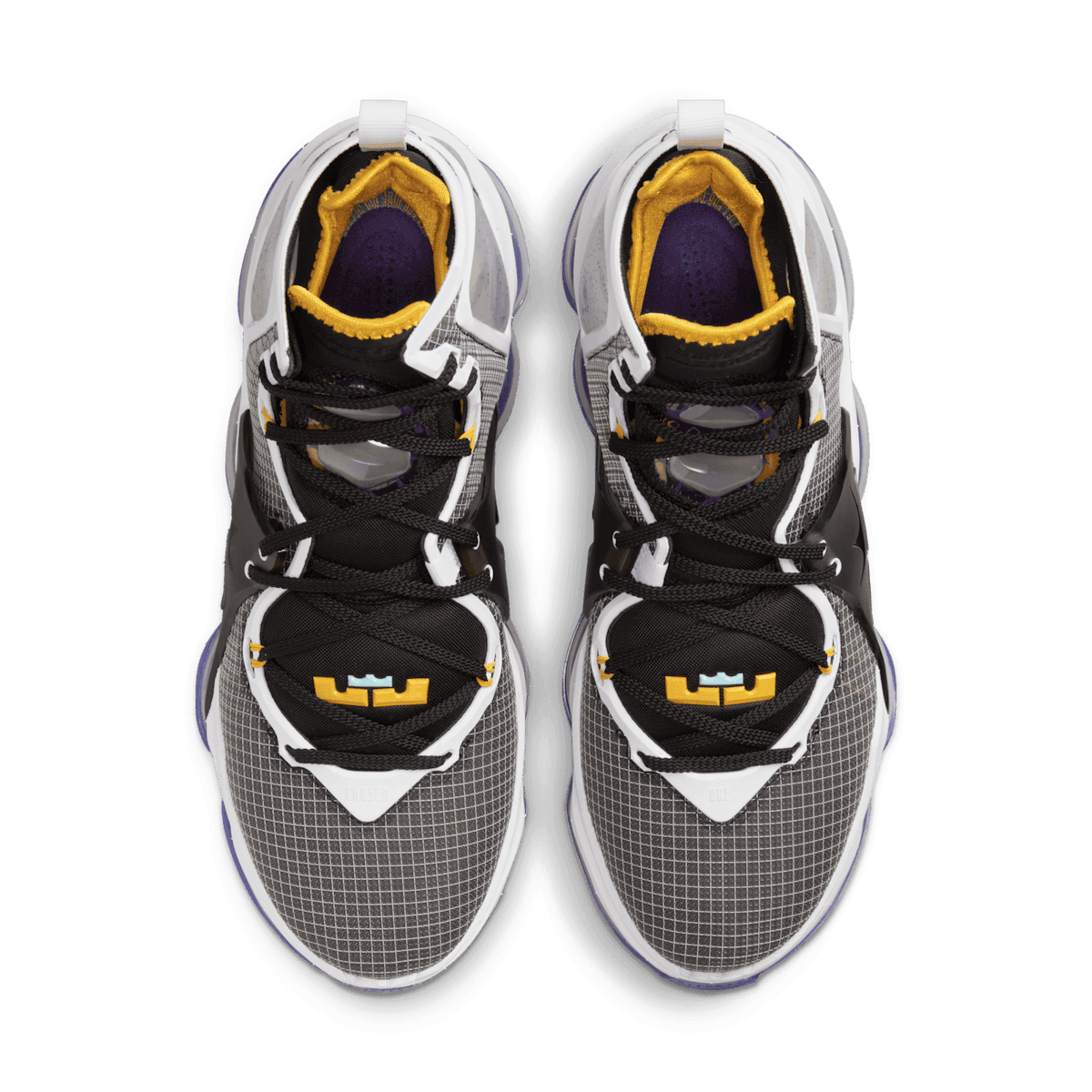 Nike LeBron 19 Basketball Shoes in Black Angle 1
