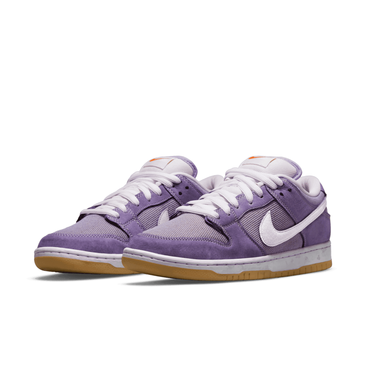 Nike SB Dunk Low Orange Label Unbleached Pack Lilac Angle 2