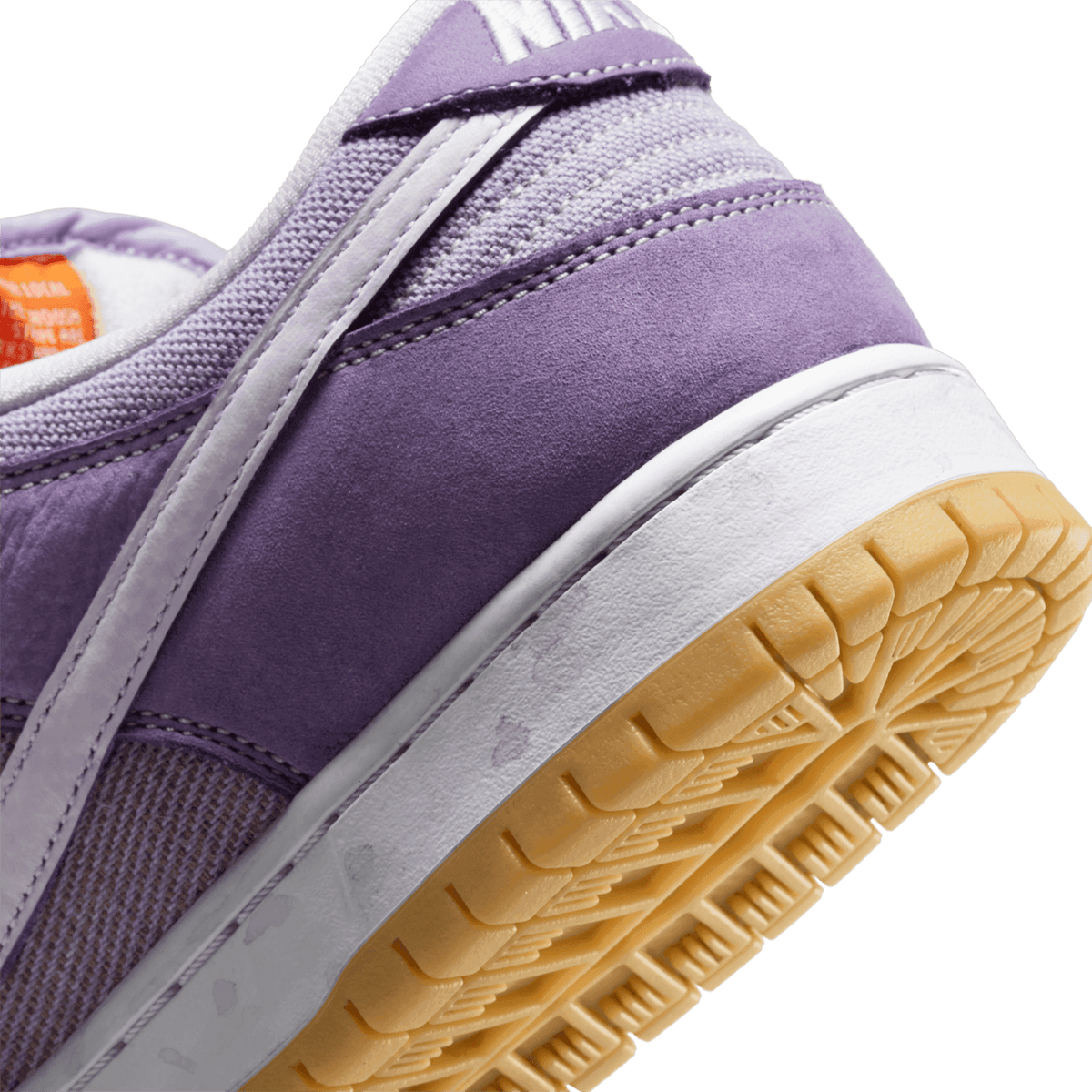 Nike SB Dunk Low Orange Label Unbleached Pack Lilac Angle 5