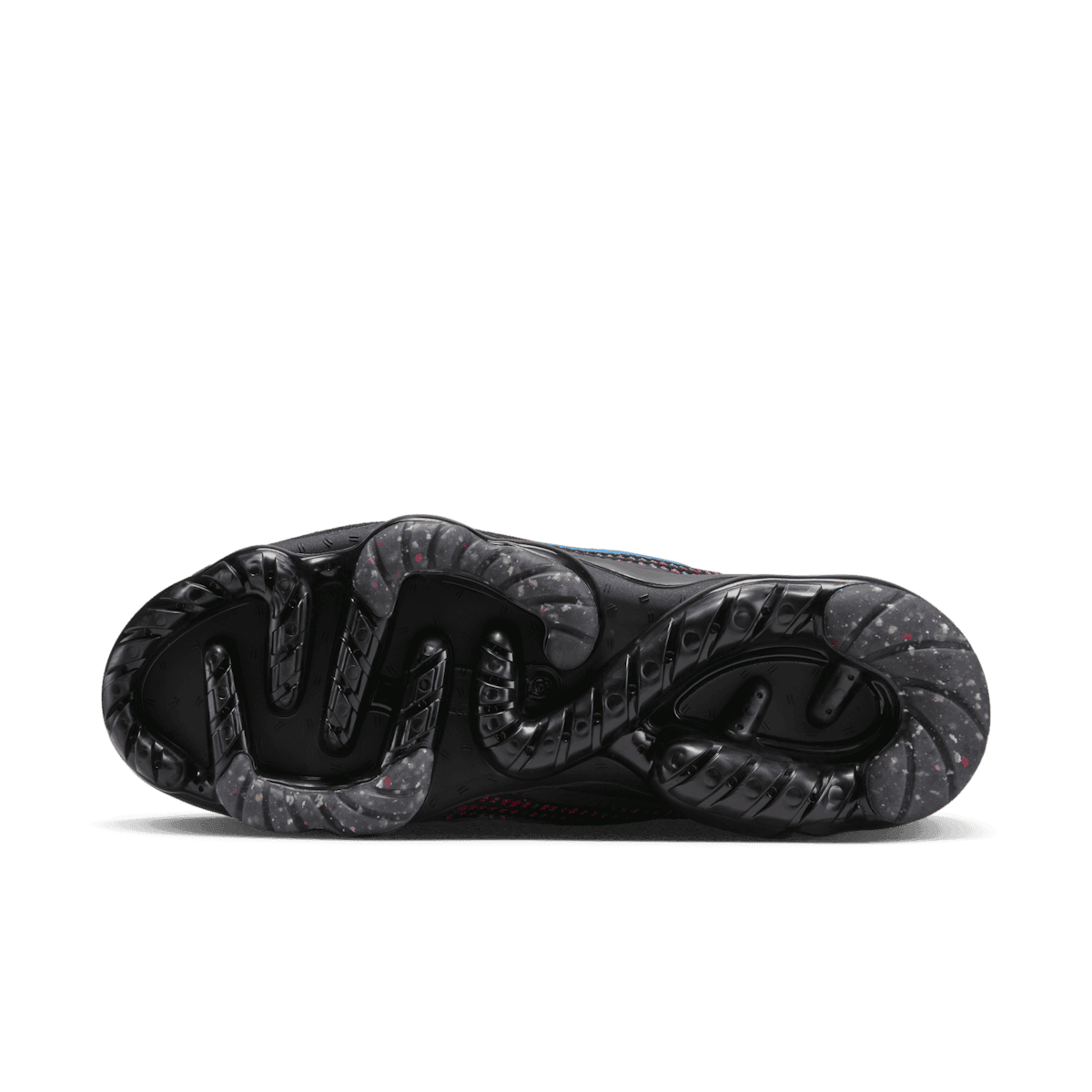 Nike Air VaporMax 2021 Flyknit Shoes in Black Angle 0