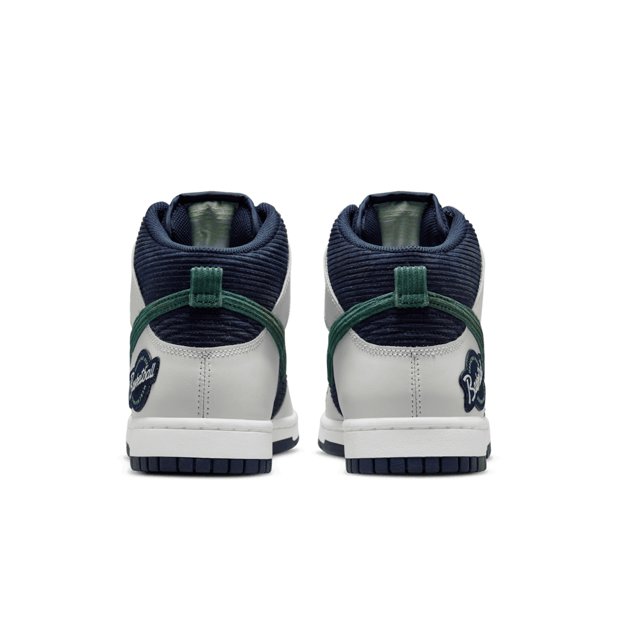 Nike Dunk High Sports Specialties White Navy Angle 3