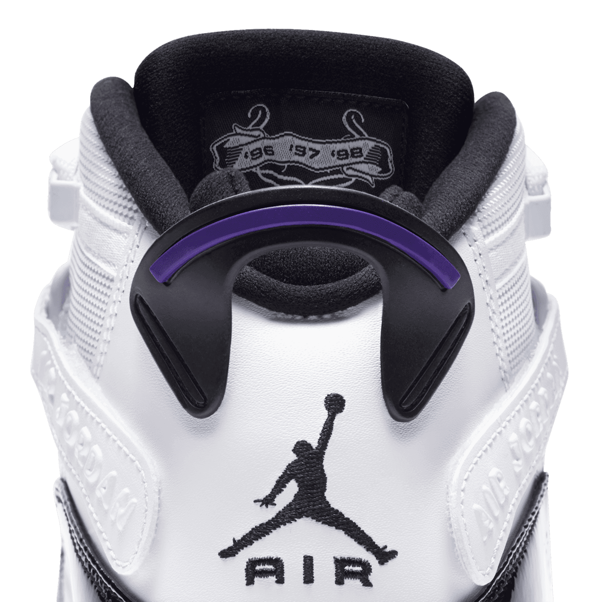 Jordan 6 Rings Shoes in White Angle 4