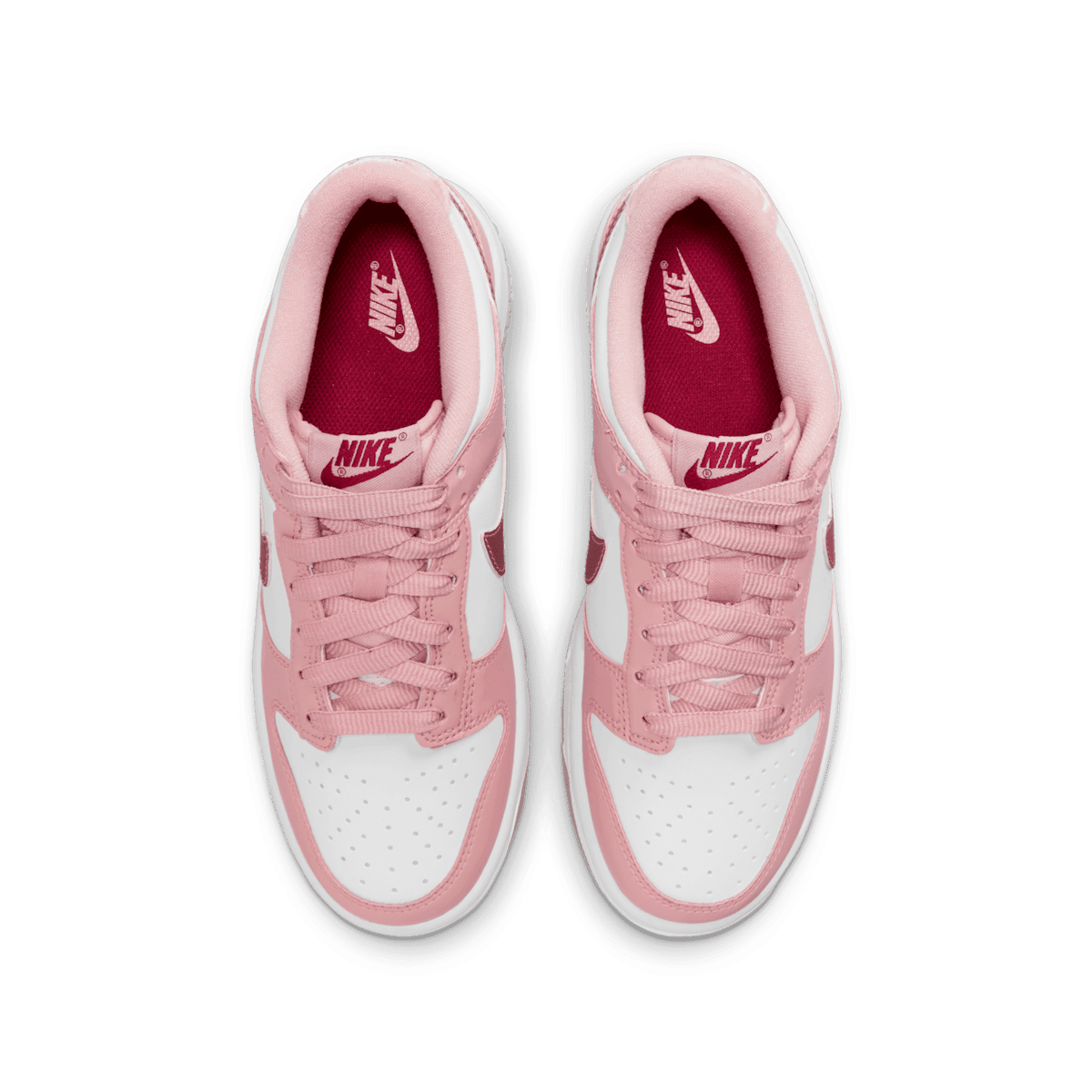 Nike Dunk Low Pink Velvet (GS) Angle 1