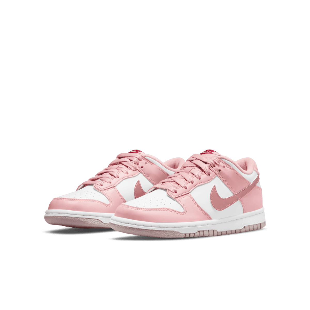 Nike Dunk Low Pink Velvet (GS) Angle 2