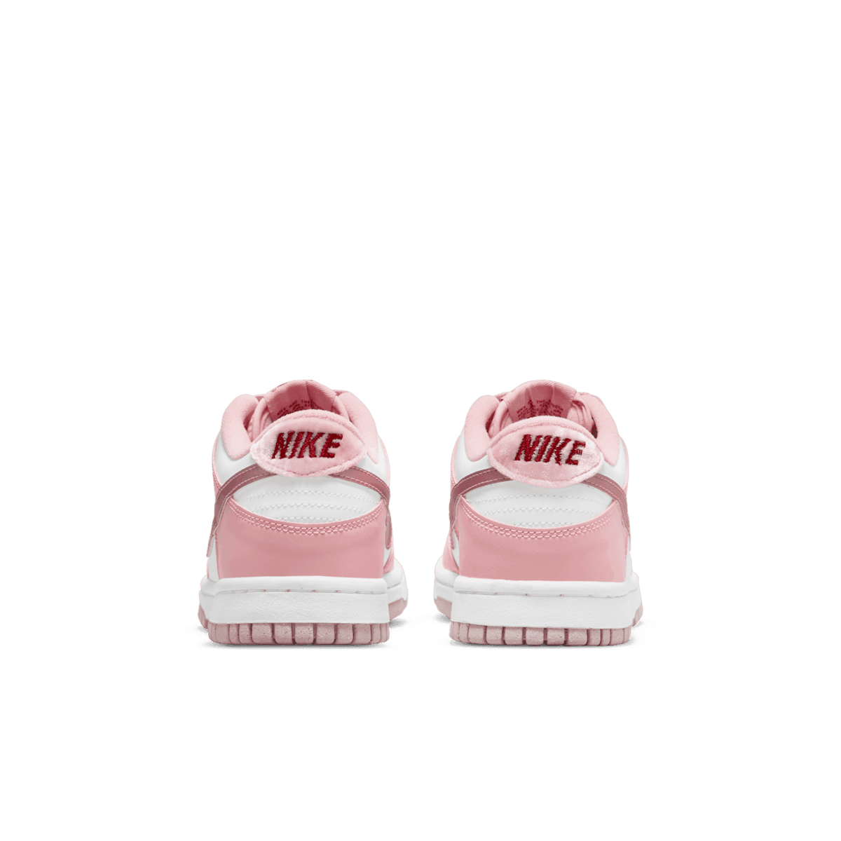 Nike Dunk Low Pink Velvet (GS) Angle 3