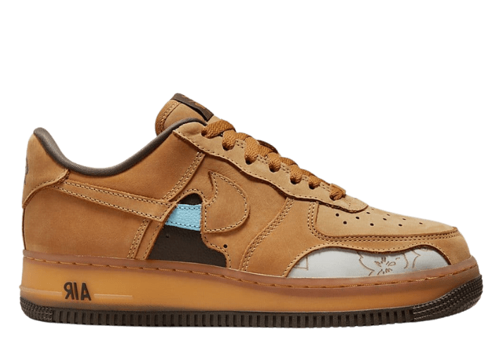 Nike Air Force 1 Low Cut Out Wheat (W)