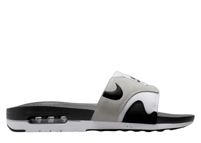 Nike Air Max 1 Slide White Black Neutral Grey