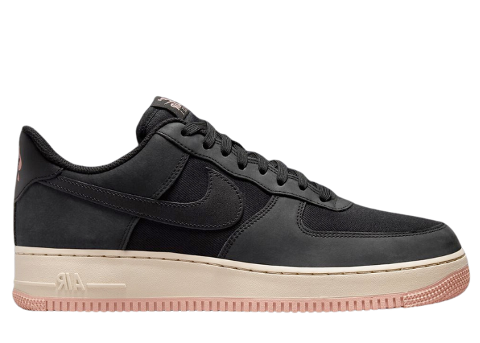 Nike Air Force 1 Low LX Black Red Stardust