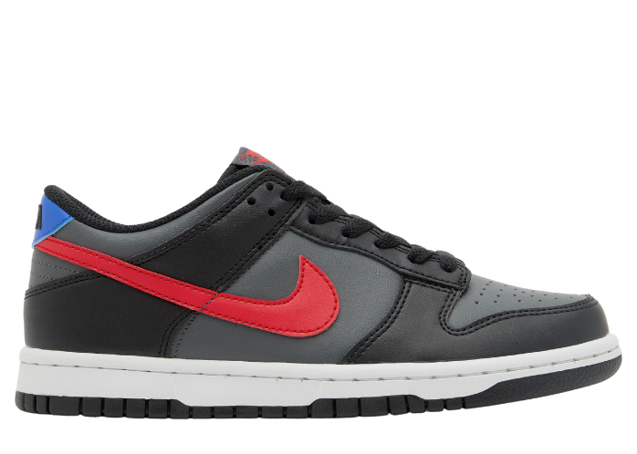 Nike Dunk Low Black Red Blue (GS)