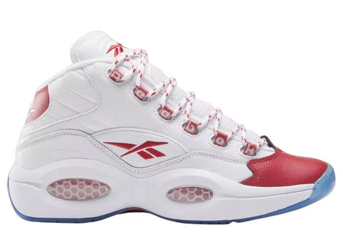Reebok Question Mid Red Toe