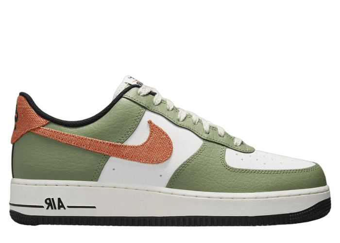 Nike Air Force 1 Low Oil Green Safety Orange