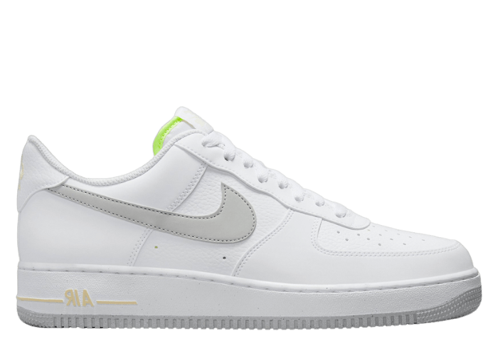 Nike Air Force 1 Low White Grey Volt Lemon