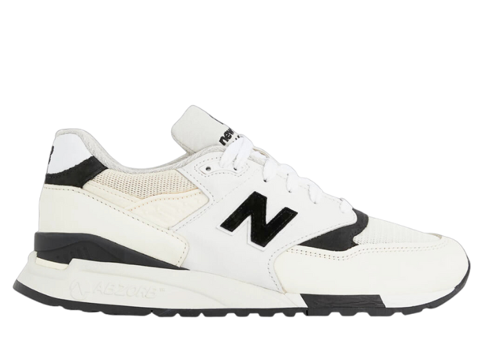 New Balance 998 Made in USA White Black