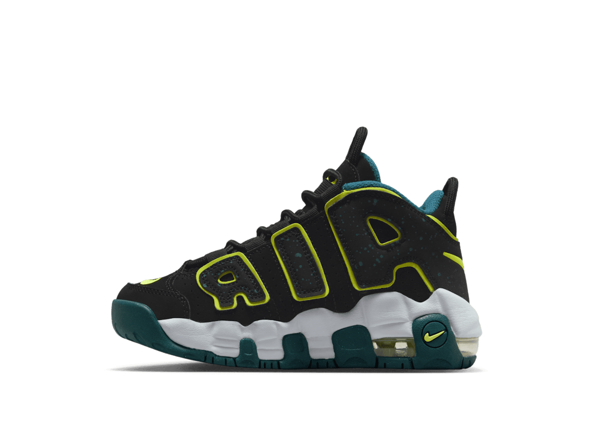 Nike Air More Uptempo PS 'Black Geode Teal'