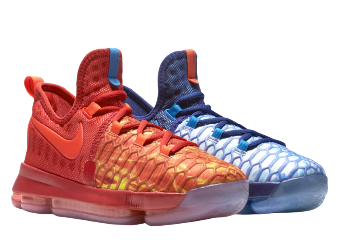 Nike KD 9 Fire and Ice (GS)