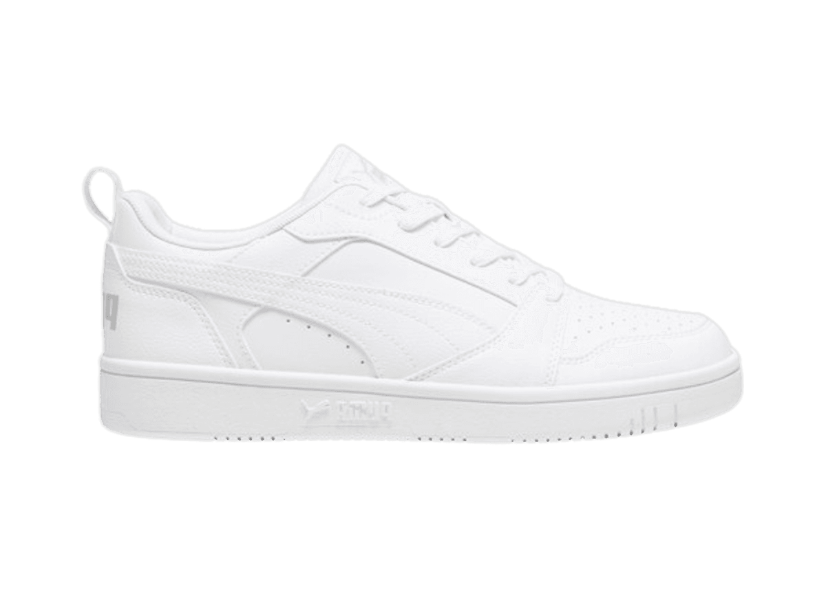 PUMA Rebound V6 Low Sneakers in White/Cool Light Grey - 392328-03 Raffles  and Release Date