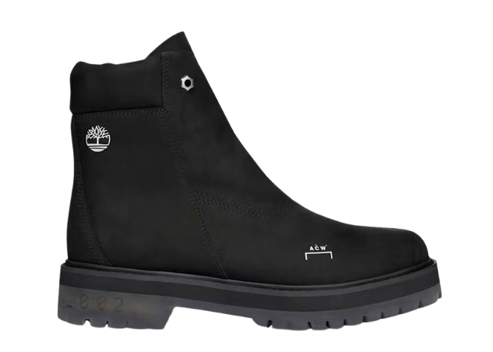 Timberland 6 Inch Zip Boot A-COLD-WALL Black