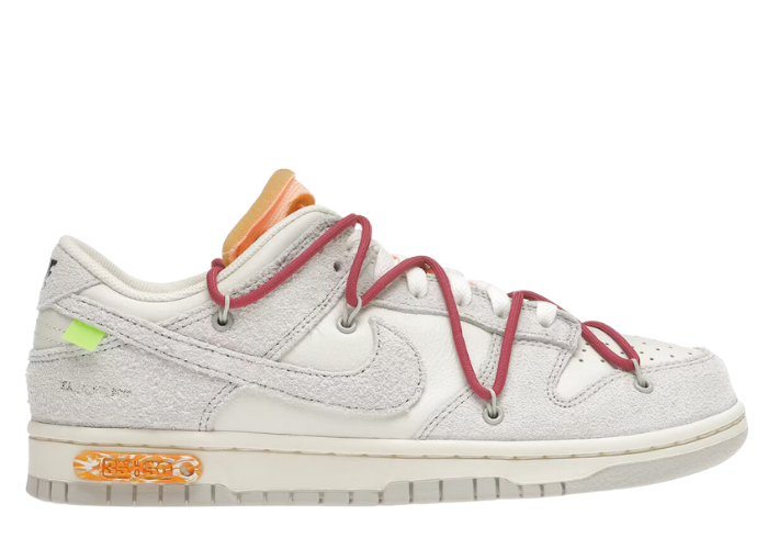 Nike Dunk Low Off-White Lot 35 - DJ0950-114 Raffles and Release Date