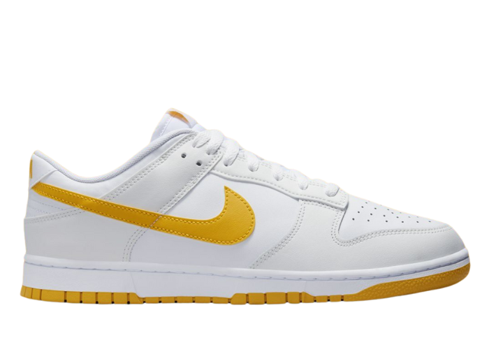 Nike Dunk Low White University Gold - DV0831-110 Raffles and Release Date