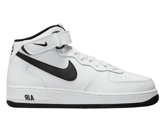 Nike Air Force 1 Mid '07 White Black - DV0806-101 Raffles and Release Date