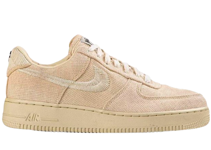 Nike Air Force 1 Low Stussy Fossil - CZ9084-200 Raffles and