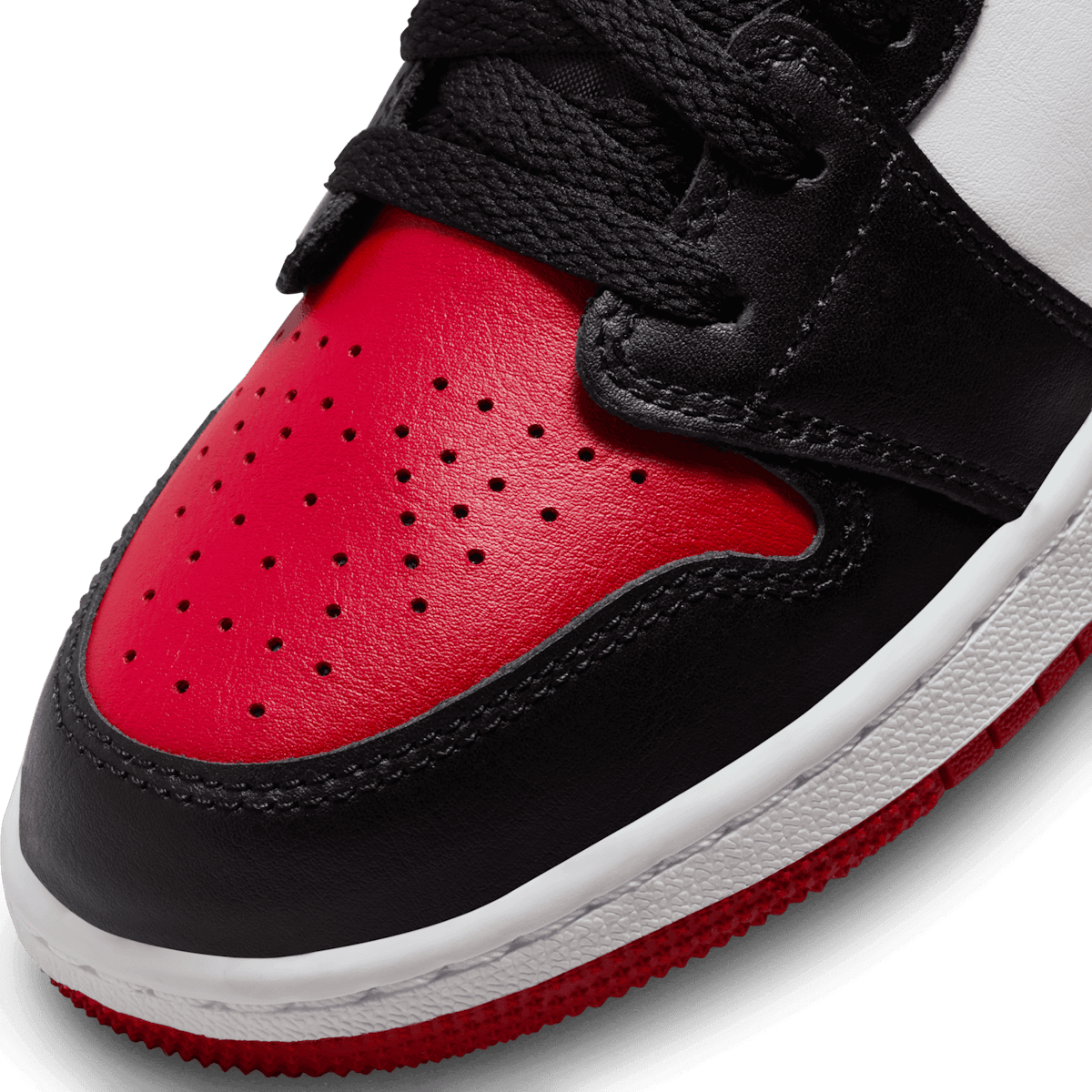 Air Jordan 1 Low Bred Toe (2023) (GS) - 553560-161 Raffles and 