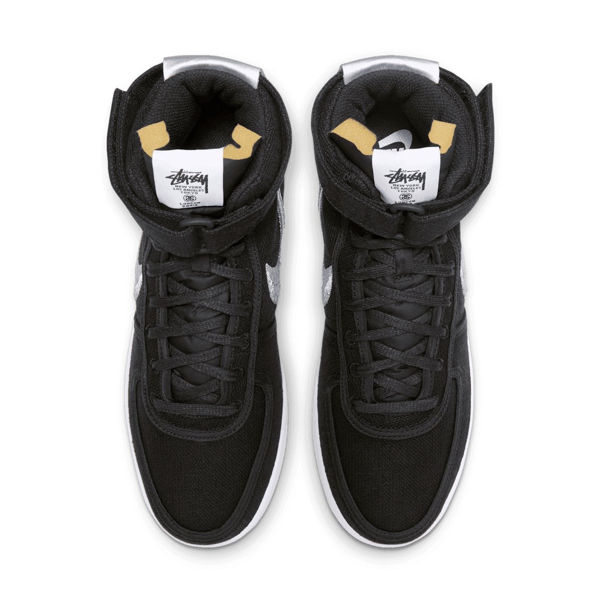 Nike Vandal High Stussy Black - DX5425-001 Raffles and Release Date