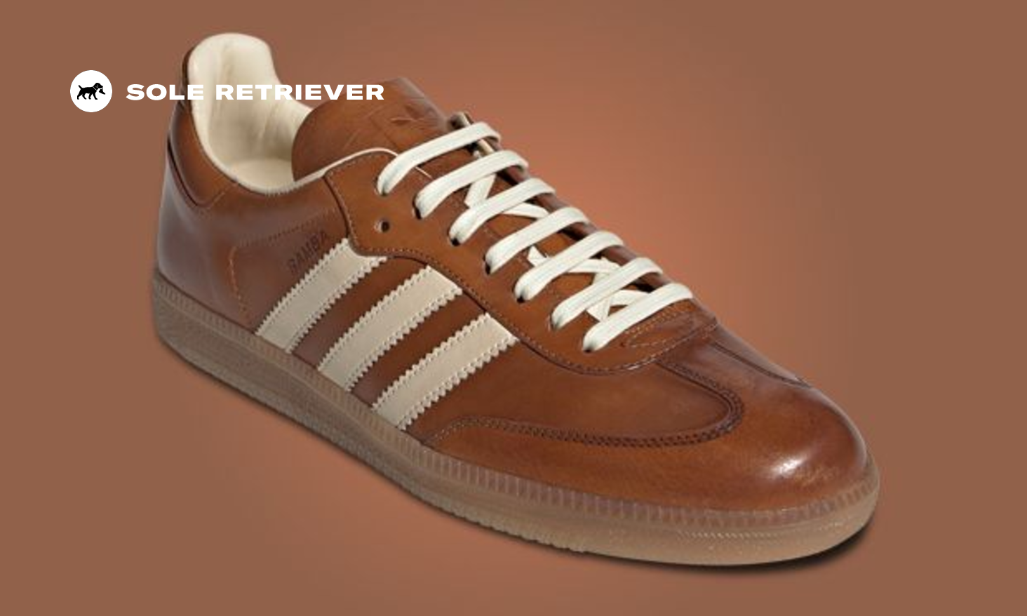 The adidas Samba OG Made in Italy Vachetta Tan Releases October 2024 