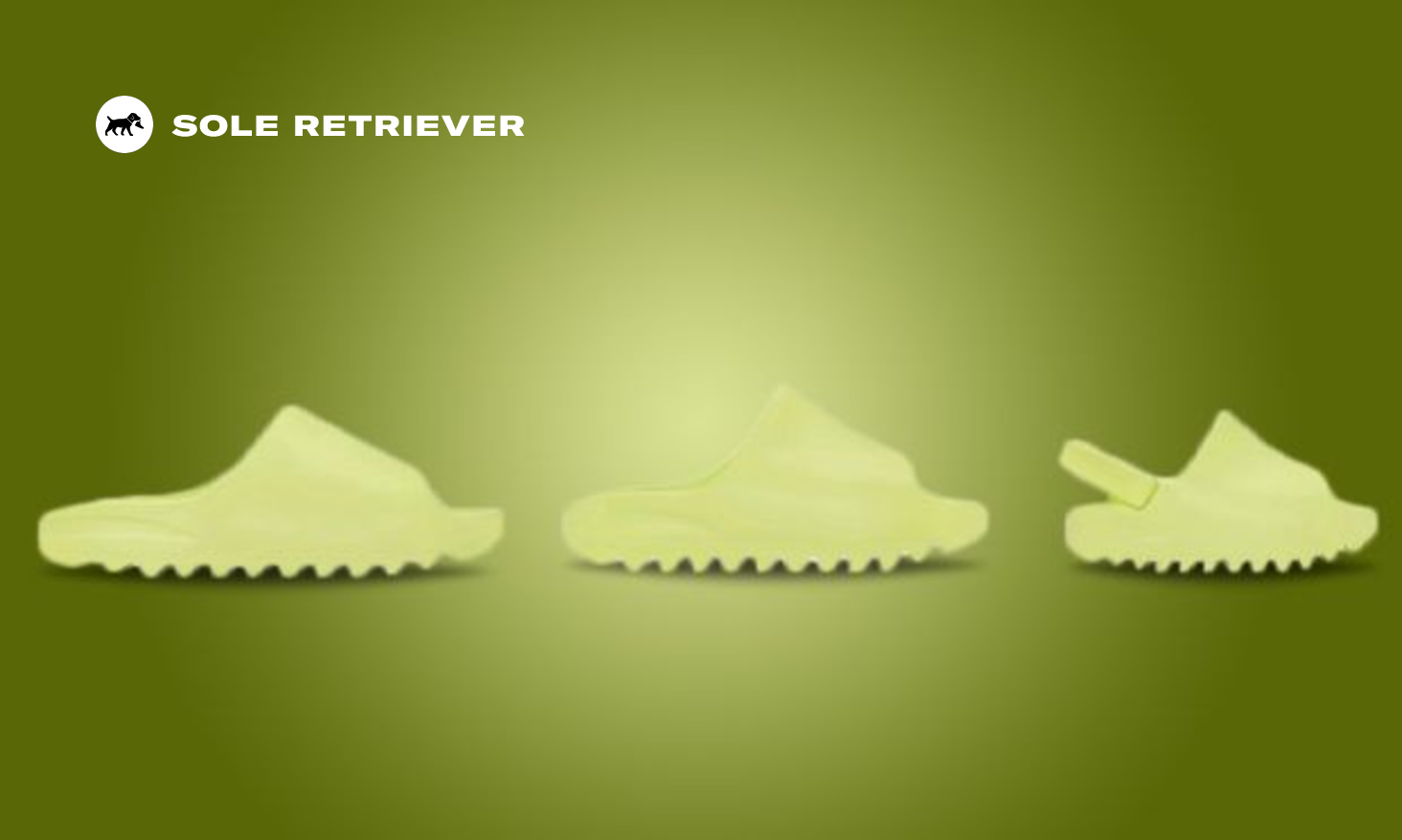 adidas Yeezy Slide Glow Green Is Restocking This April adidas Yeezy Slide Glow Green Is Restocking This April