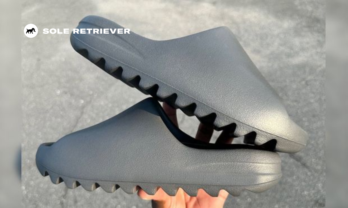 Amazon.com | adidas Yeezy Slide Kids 'Slate Grey', 12 Infant