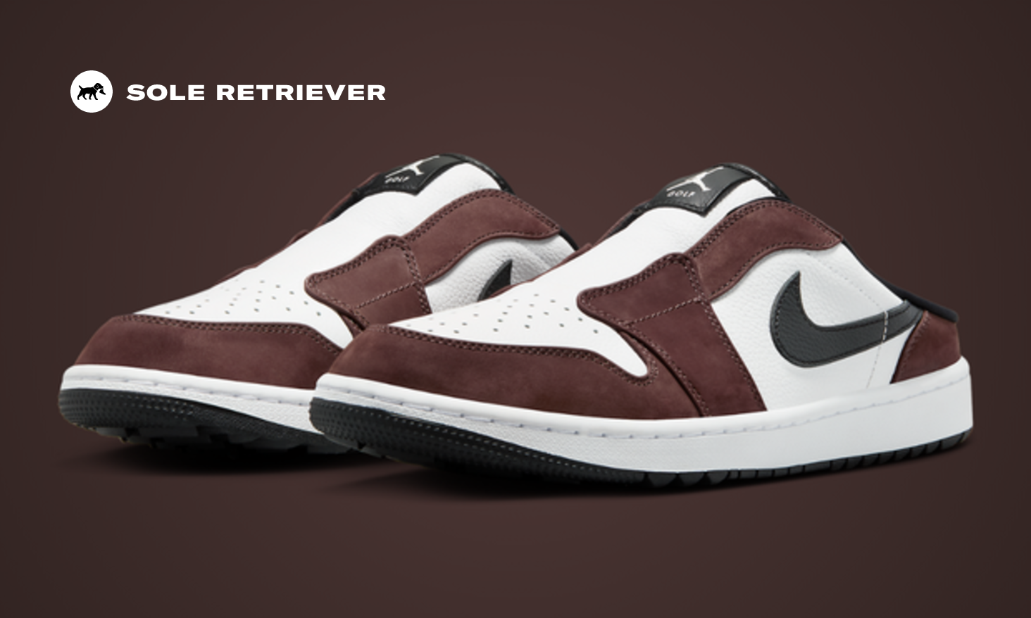 The Air Jordan 1 Golf Mule Baroque Brown Releases Summer 2025 The Air Jordan 1 Golf Mule Baroque Brown Releases Summer 2025
