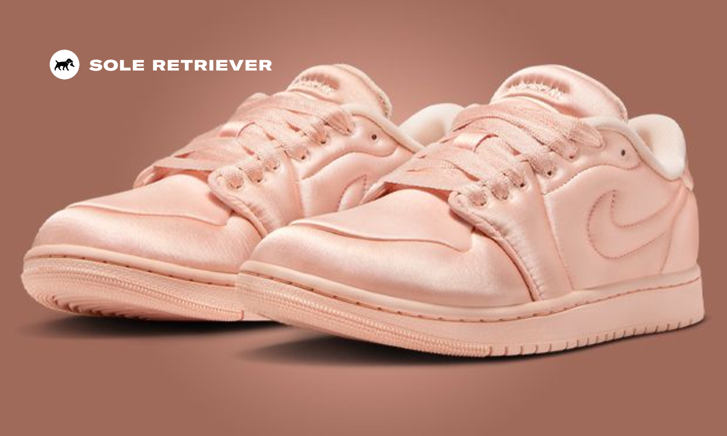 The Women’s Air Jordan 1 MM Low Satin Guava Ice Releases Spring 2025