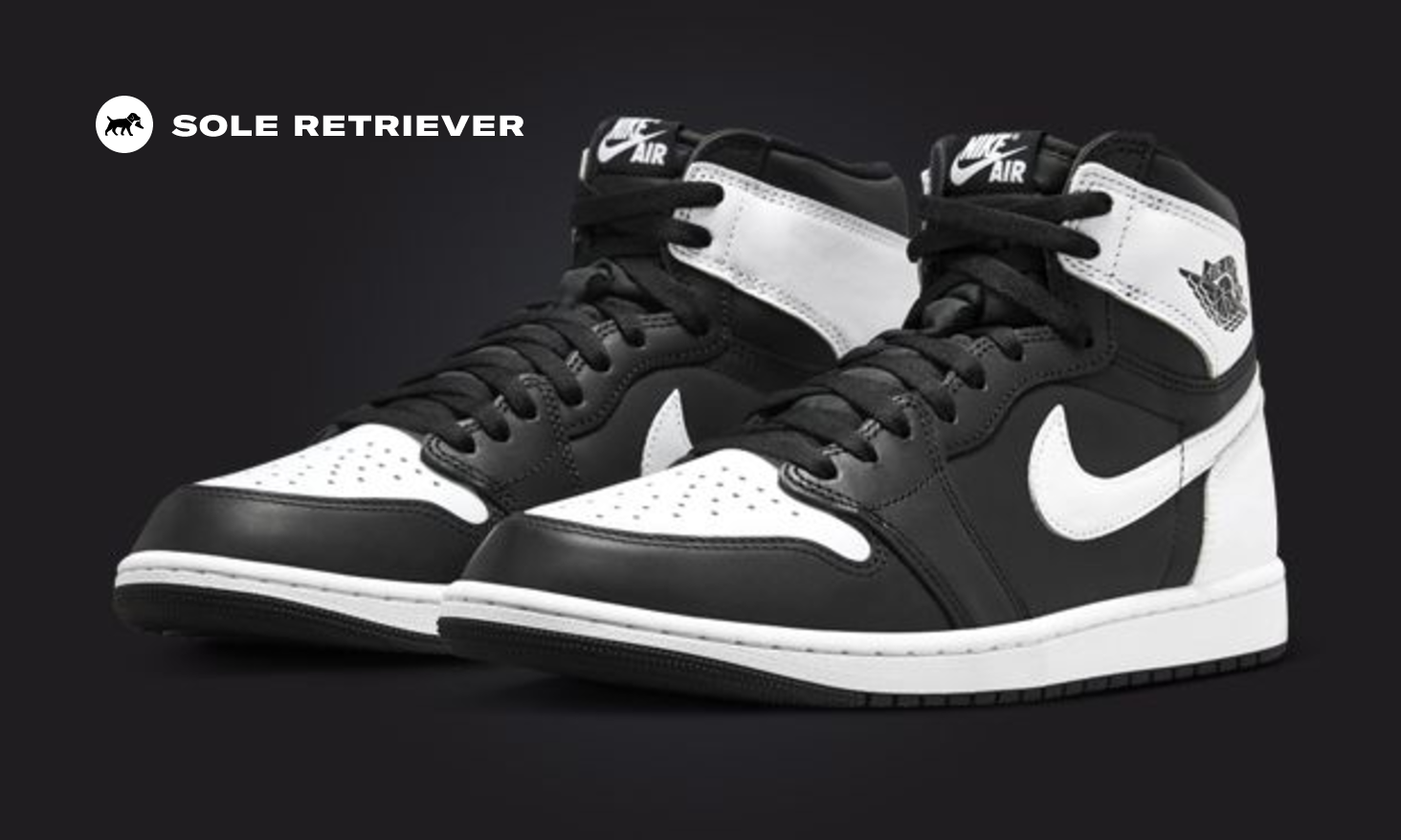 The Air Jordan 1 High OG Black White Releases February 2024