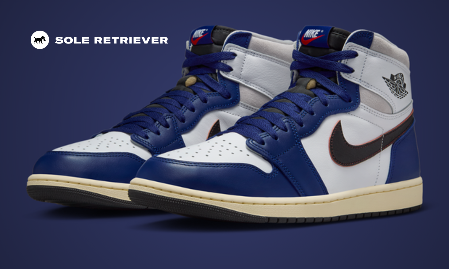 Air Jordan 1 Retro High OG “White/Deep Royal Blue” Readies