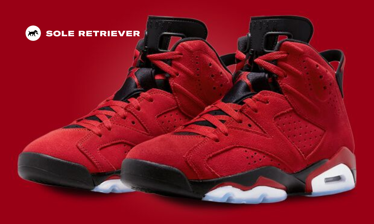 Air jordan 6 bulls red best sale release date